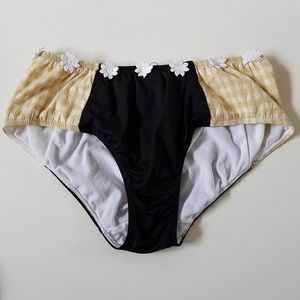 MANOUSH Retro Bikini Swimsuit Bottom nwt